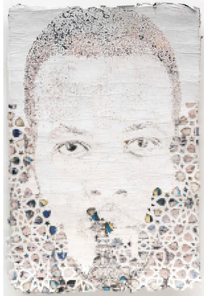 Vhils "Scrape Series" #11