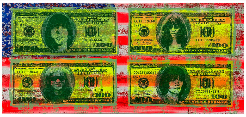 Lindsey Kuhn "Ramones Flag"