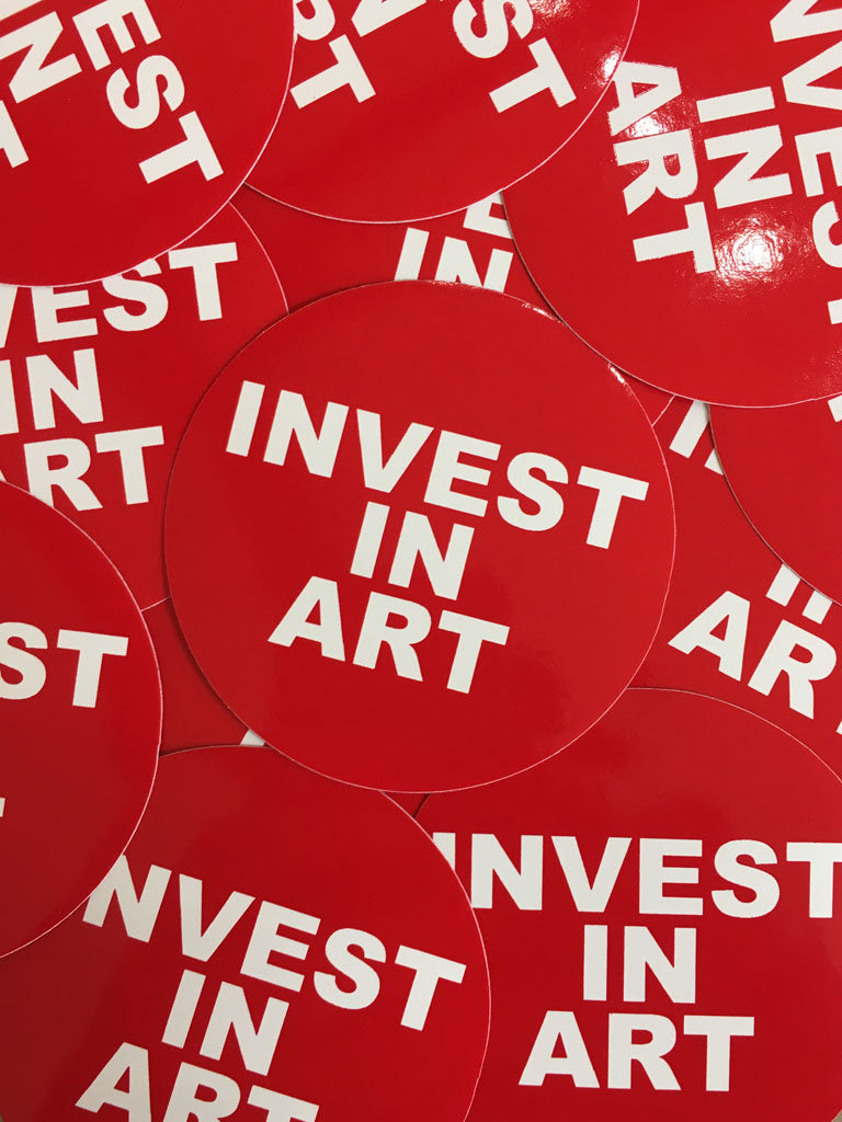 Invest In Art Stickers