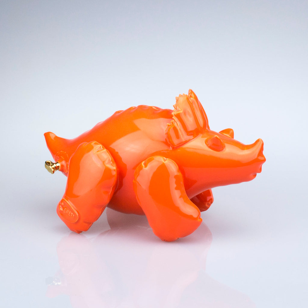 Brett Kern "Inflatable Triceratops" (Orange)