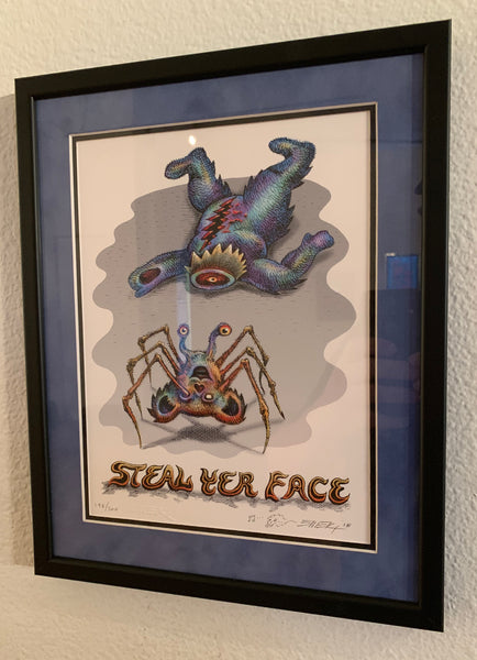 Emek "Stay Away From Brown Acid" Mini Print