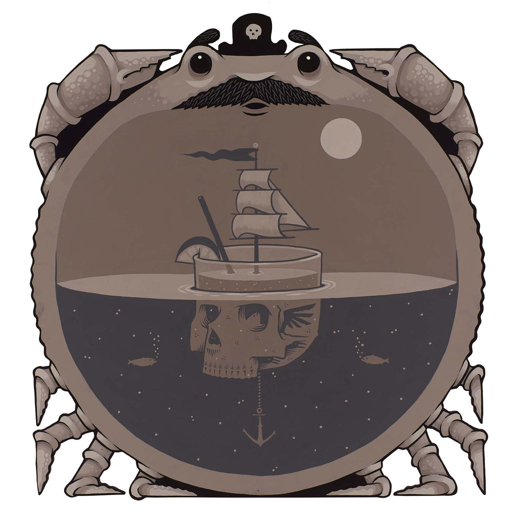 Jeremy Fish "July" Painting