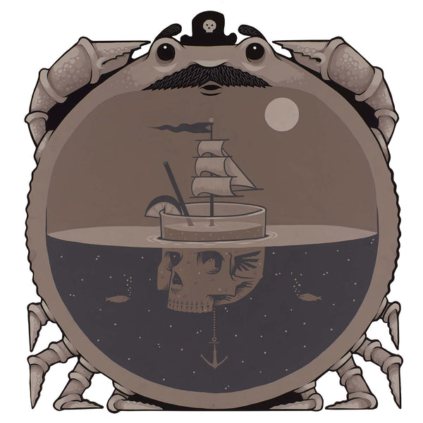 Jeremy Fish "July" Painting