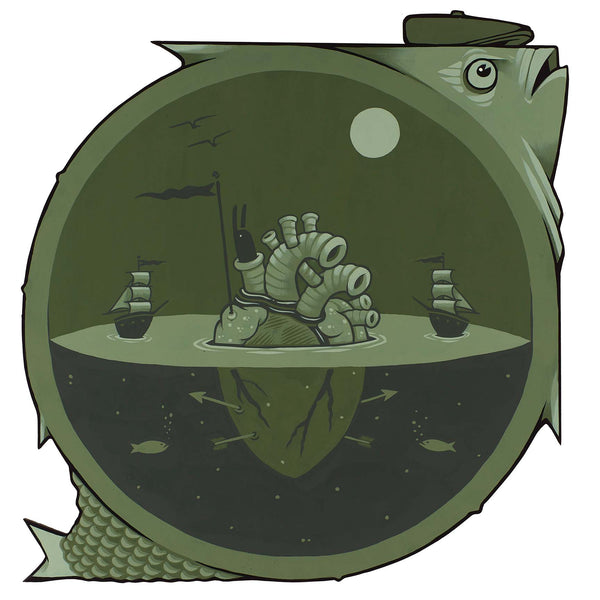 Jeremy Fish "March" Painting