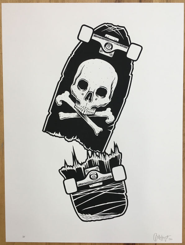 Mike Giant - Broken Deck Print - Archive