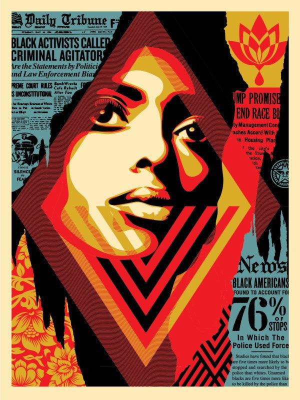 Shepard Fairey "Bias By Numbers"