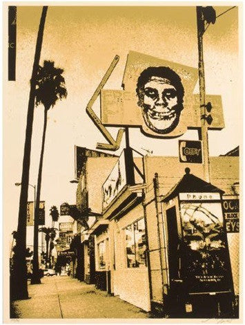 Shepard Fairey "Fiend Skull"