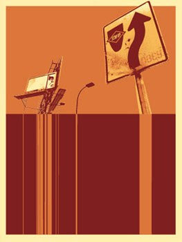 Shepard Fairey "Minneapolis Stay Up" (Red)