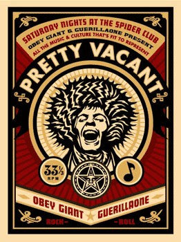 Shepard Fairey "Pretty Vacant"