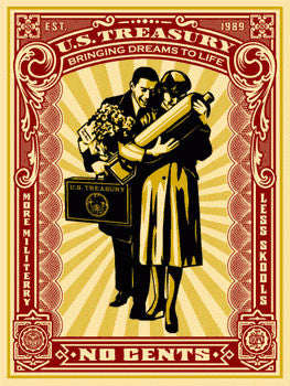Shepard Fairey "Proud Parents"