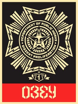 Shepard Fairey "Public Works Medal"