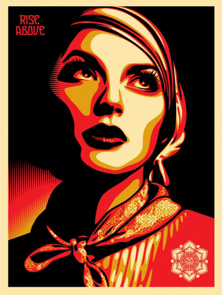 Shepard Fairey "Rise Above Rebel"