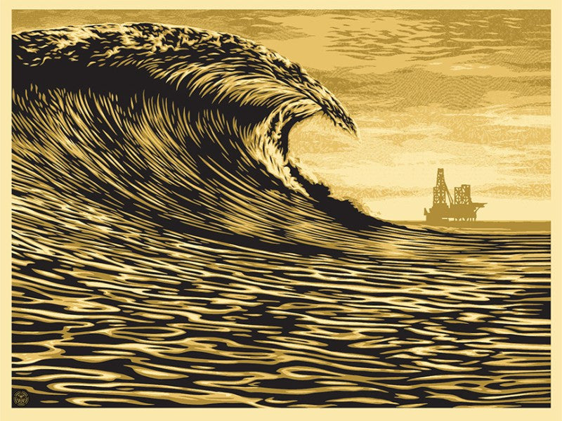 Shepard Fairey "Slick New Wave"