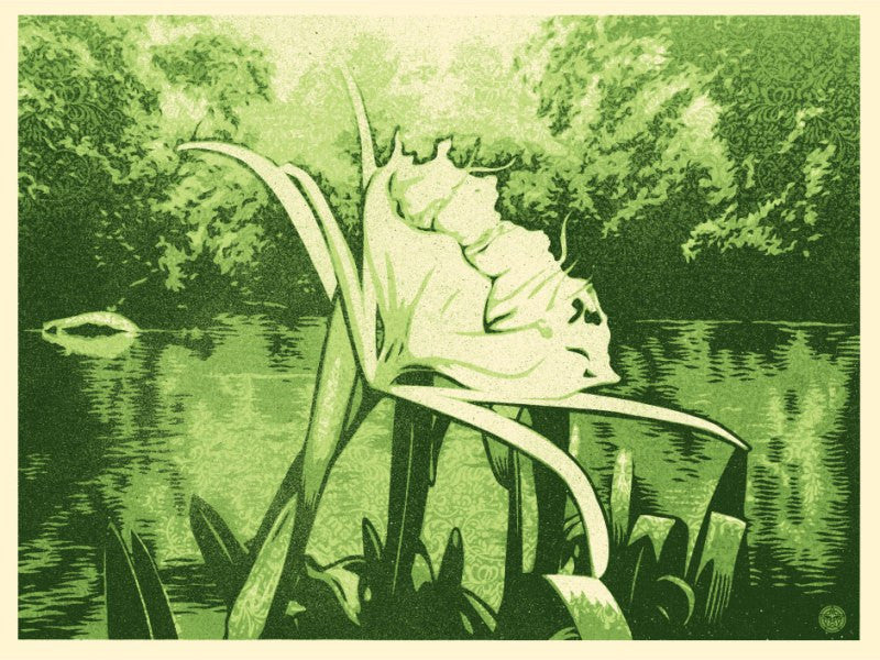 Shepard Fairey "Spider Lily"