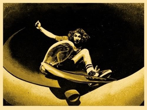 Shepard Fairey "Alva Frontside" (Gold)
