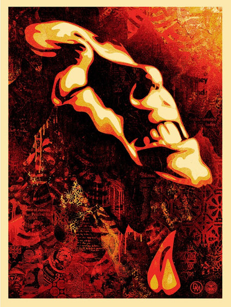 Shepard Fairey "Bob Marley Slave Driver"