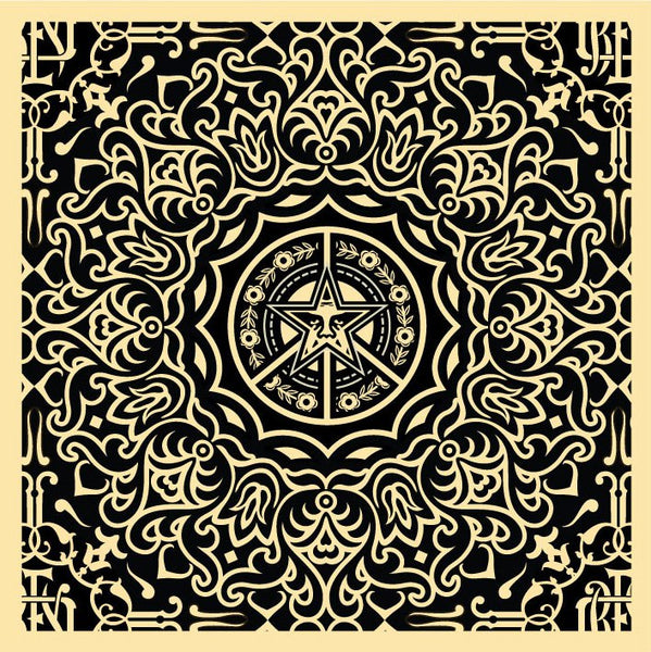 Shepard Fairey "Ornate Pattern" (Black)
