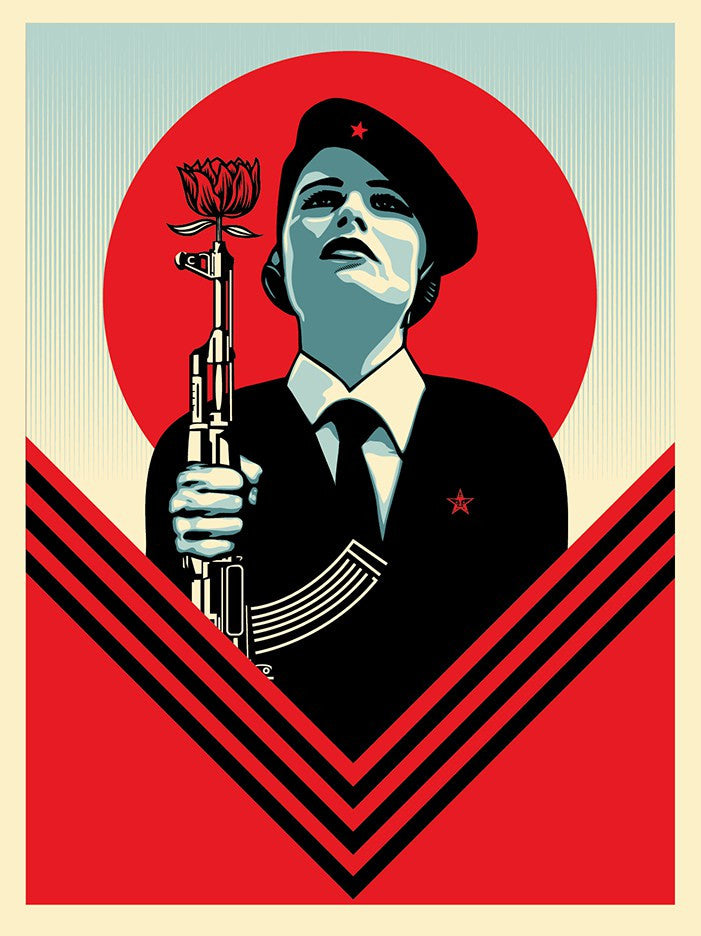 Shepard Fairey "Peace Guard 2"