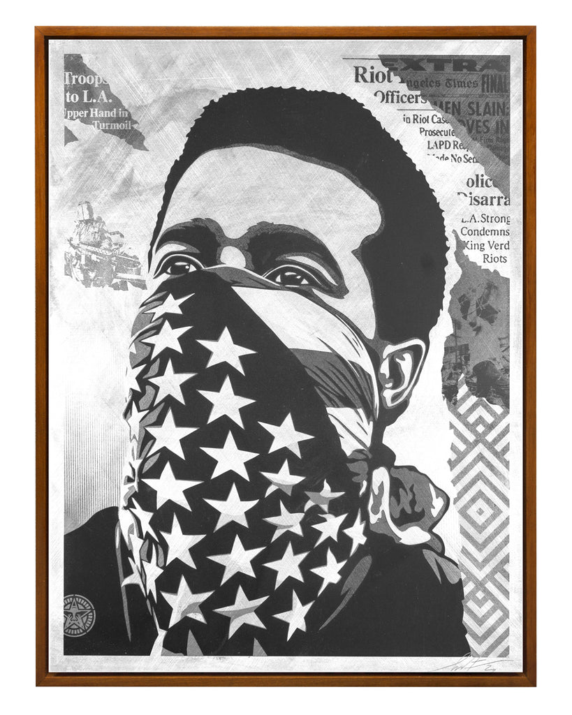 Shepard Fairey “American Rage” (Metal)
