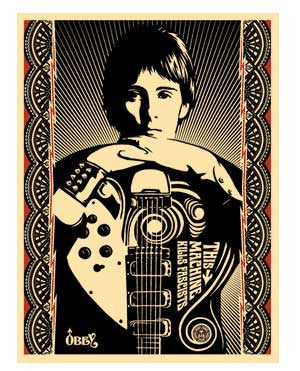 Shepard Fairey "This Machine Kills Fascists"