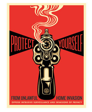Shepard Fairey "Home Invasion" 1