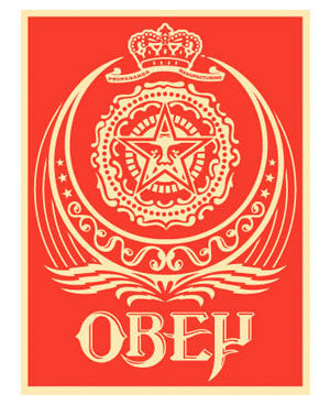 Shepard Fairey "Ankara Red"