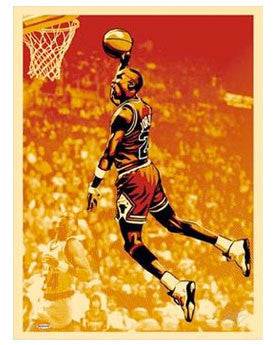 Shepard Fairey "Jordan" (Chicago Bulls)