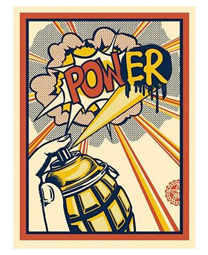 Shepard Fairey "Pow(er)"