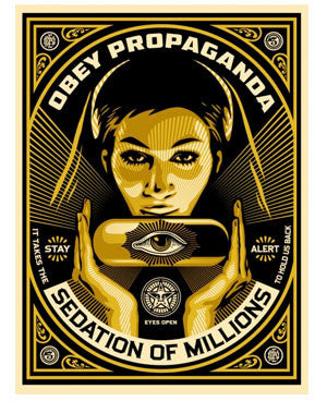 Shepard Fairey "Sedation Pill"
