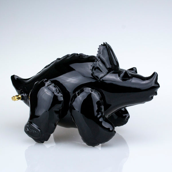Brett Kern - "Inflatable Triceratops" (Black)