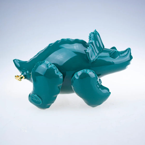 Brett Kern - "Inflatable Triceratops" (Teal)