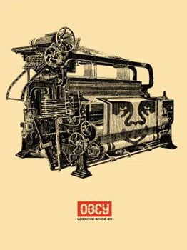 Shepard Fairey - Loom Poster