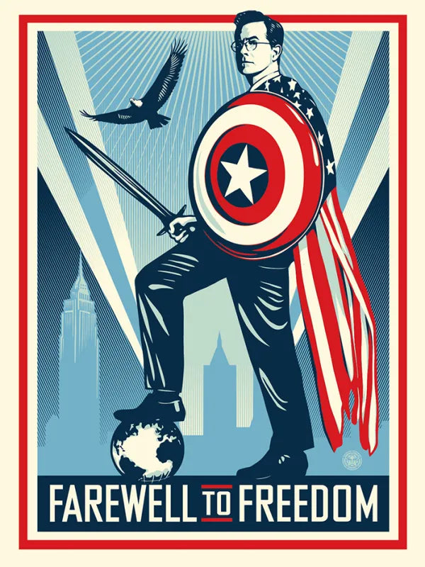 Shepard Fairey - Farewell To Freedom