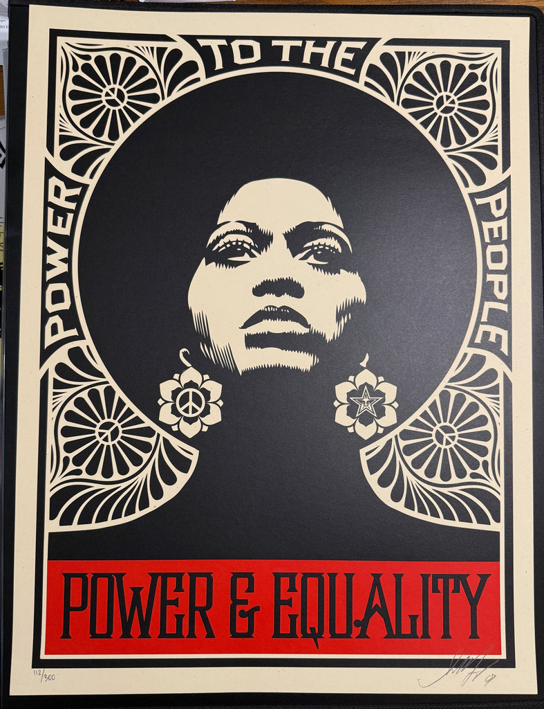 Shepard Fairey - Afrocentric - Black