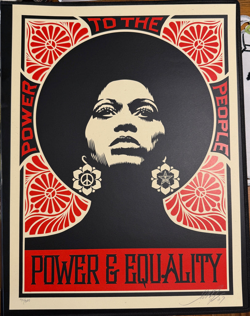 Shepard Fairey - Afrocentric - Red