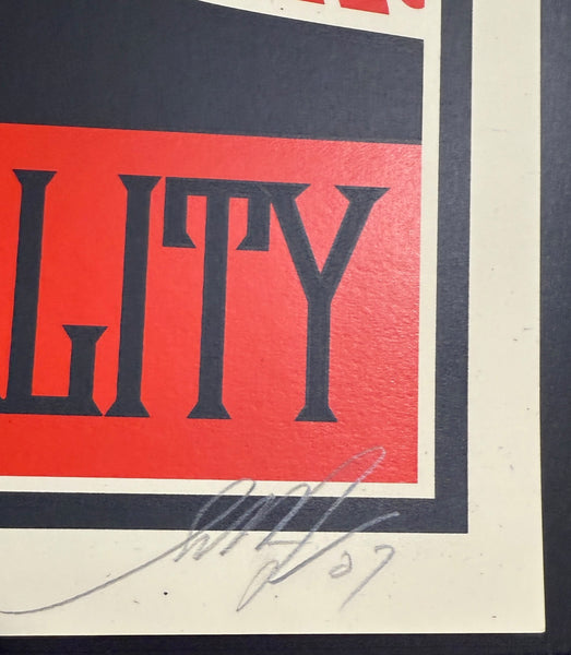 Shepard Fairey - Afrocentric - Red