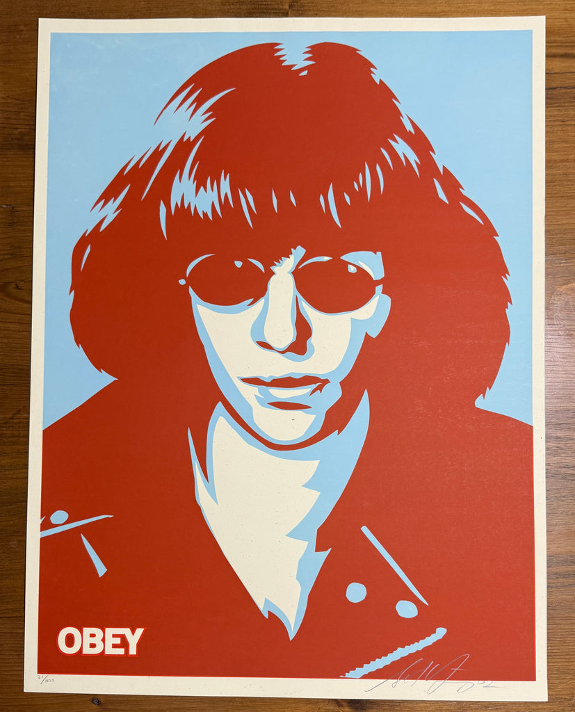 Shepard Fairey - Joey Ramone Poster