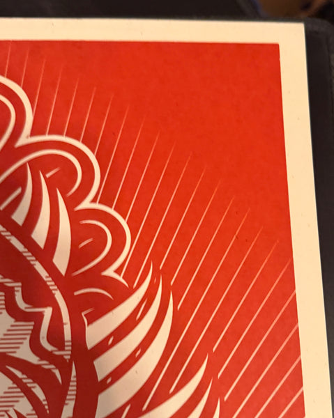 Shepard Fairey - Peace Goddess - Red