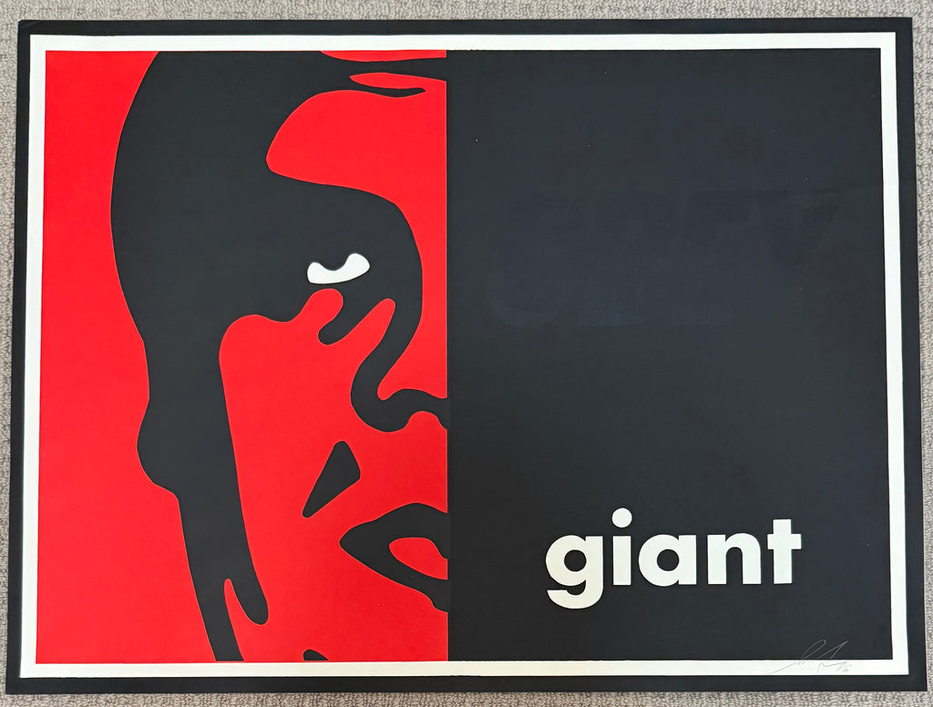 Shepard Fairey - Black on Black