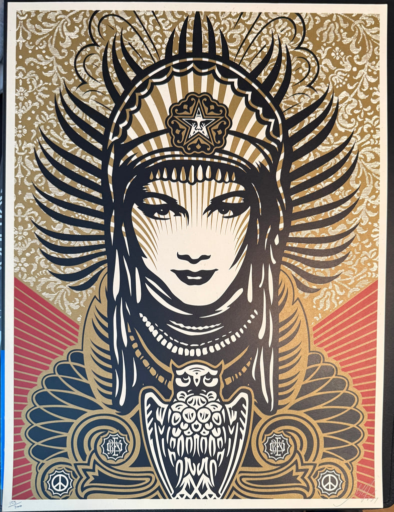 Shepard Fairey - Peace Goddess