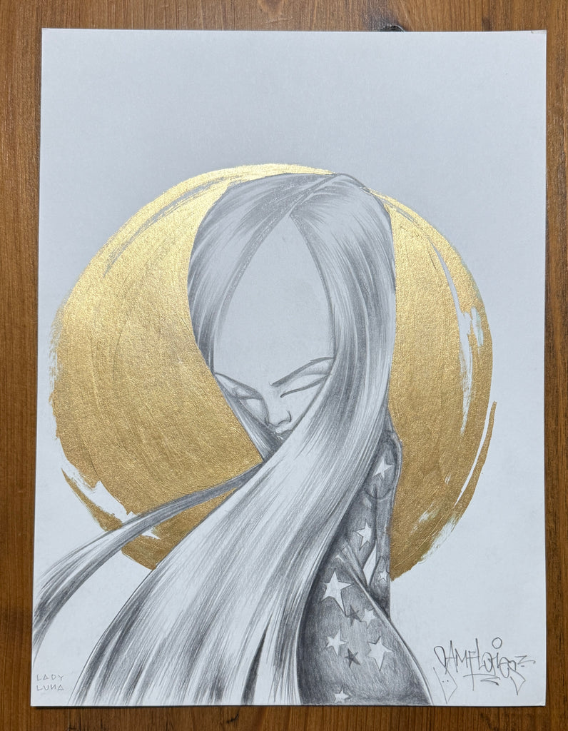 Sam Flores Original Drawing 4