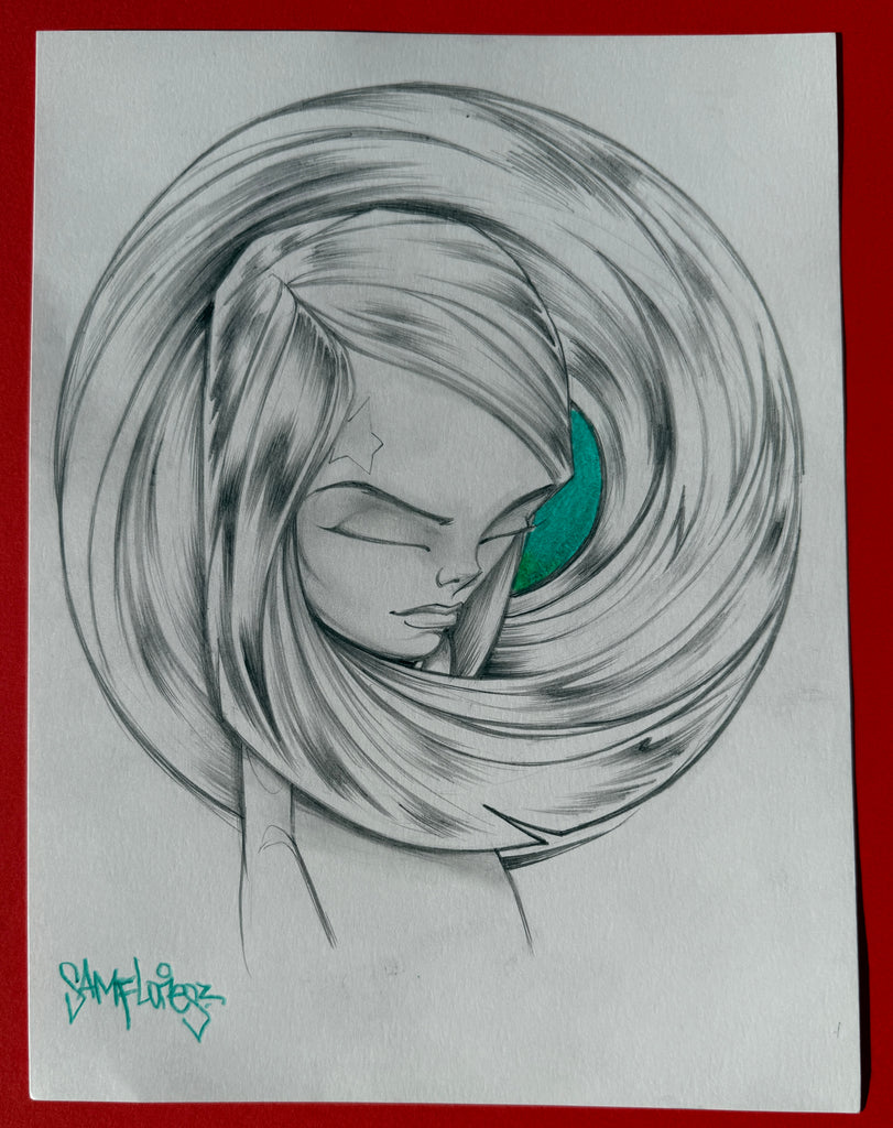 Sam Flores Original Drawing 3