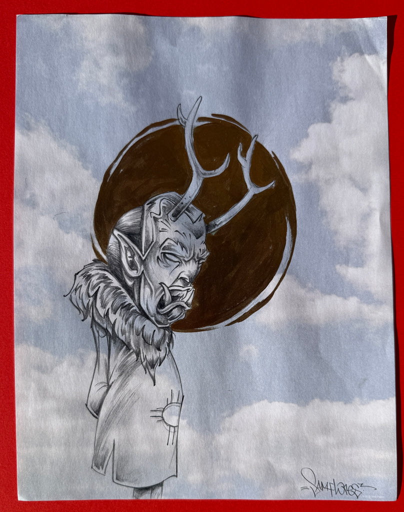 Sam Flores Original Drawing 1