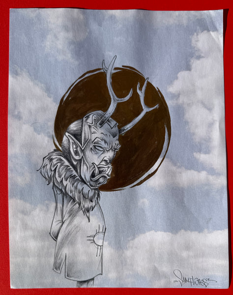 Sam Flores Original Drawing 1