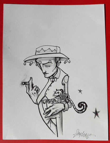 Sam Flores Original Drawing 6