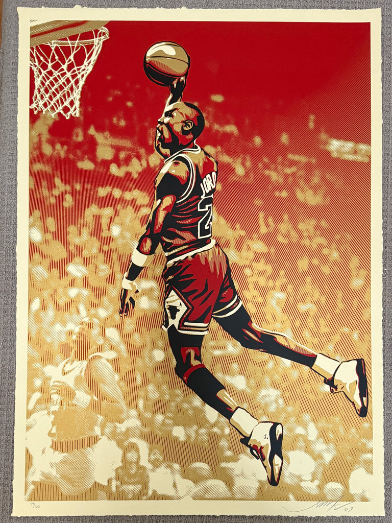 Shepard Fairey - Michael Jordan - Large Format