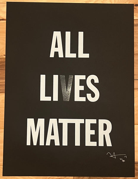 Hank Willis Thomas "All Lies Matter"