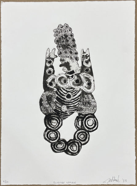 Joshua Goode "Scorpion Woman" Print
