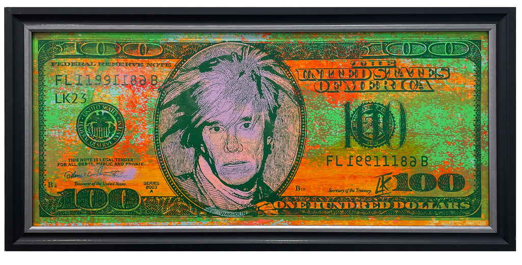 Lindsey Kuhn "100 Bucks" (Warhol)
