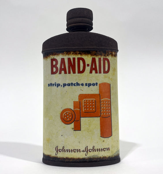 Mitchell Spain "Band-Aid" Flask